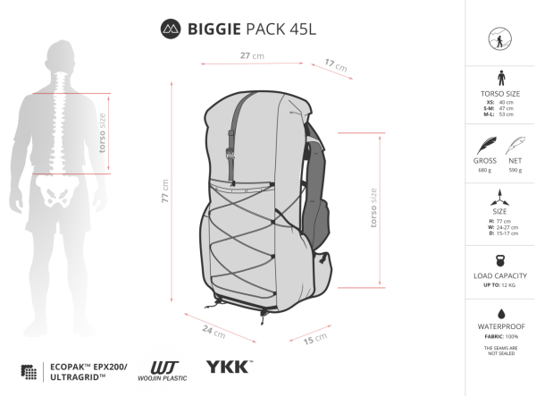 Liteway Biggie Pack 45L (EXP200) - Image 3