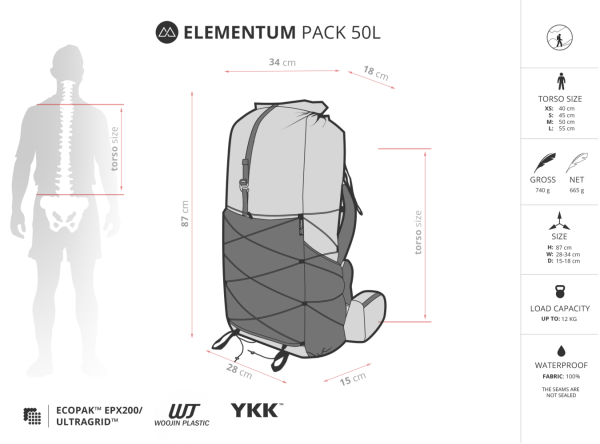 Liteway Elementum Pack 50L (EXP200) - Image 2