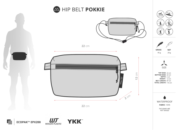 Liteway Hip Belt Pokkie - Image 2