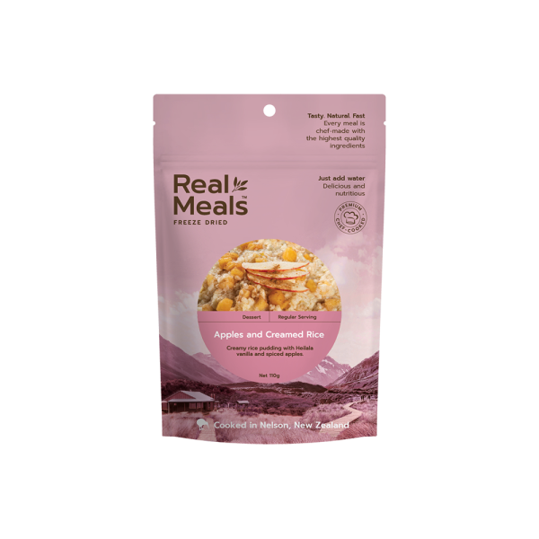 Real Meals - Apples and Creamed Rice